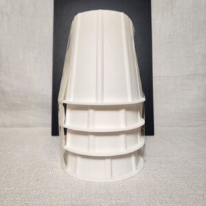 Bed Furniture Risers 6 Inch White Round Base